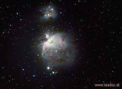 Orionnebel M42 und Running Man NGC 1977