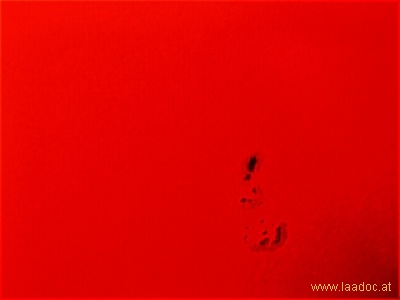 Sonnenfleck 1166 am 5. März 2011