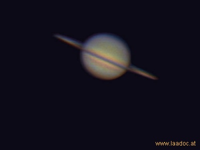 Saturn am 17. April 2010