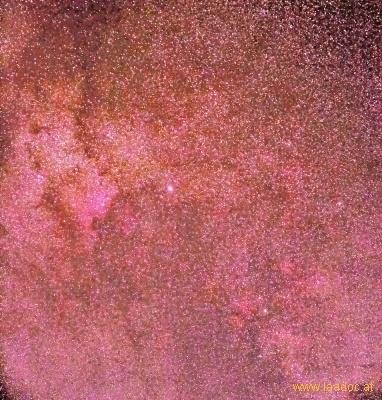 Materiewolken im Sternbild Schwan